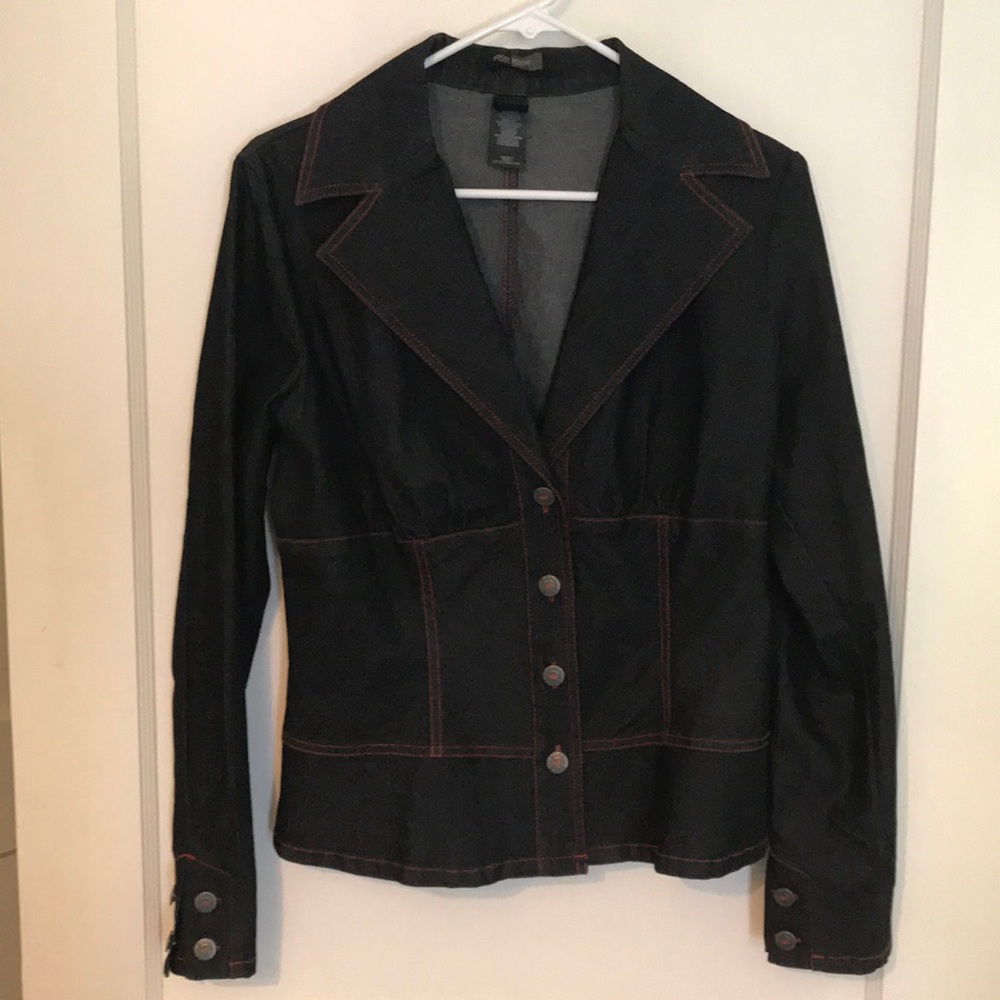 Bisou Bisou Denim Blazer